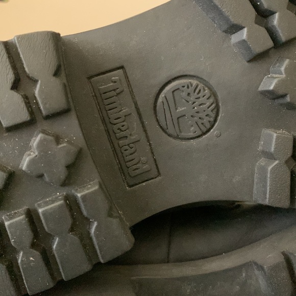 TIMBERLAND Guilted Golden Swirl Leather Lace-Up Boots - Picture 8 of 11